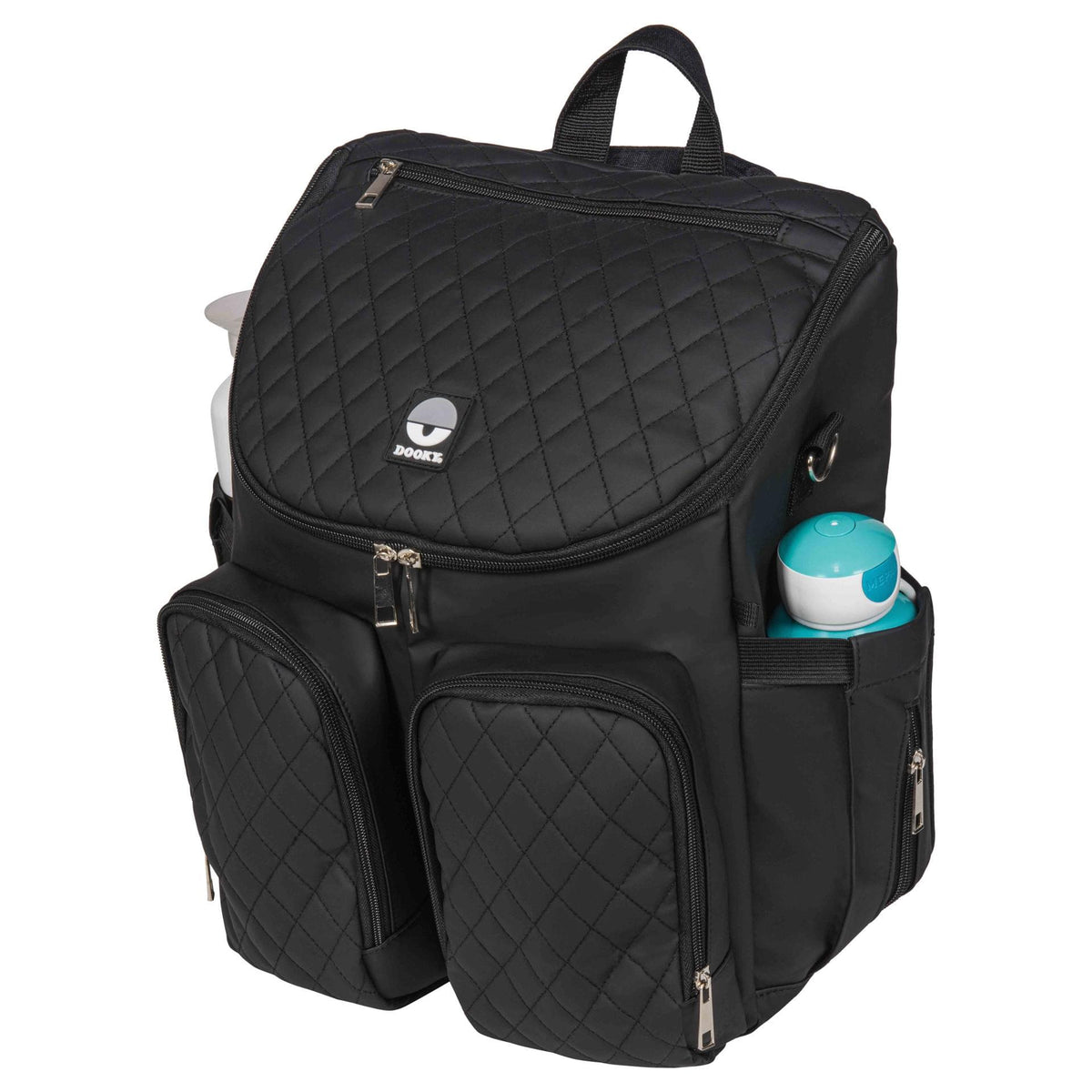 Dooky - Diaper Backpack 2-in-1 - Black