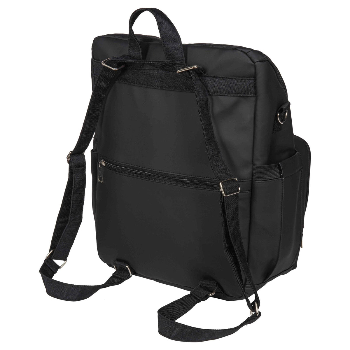 Dooky - Diaper Backpack 2-in-1 - Black