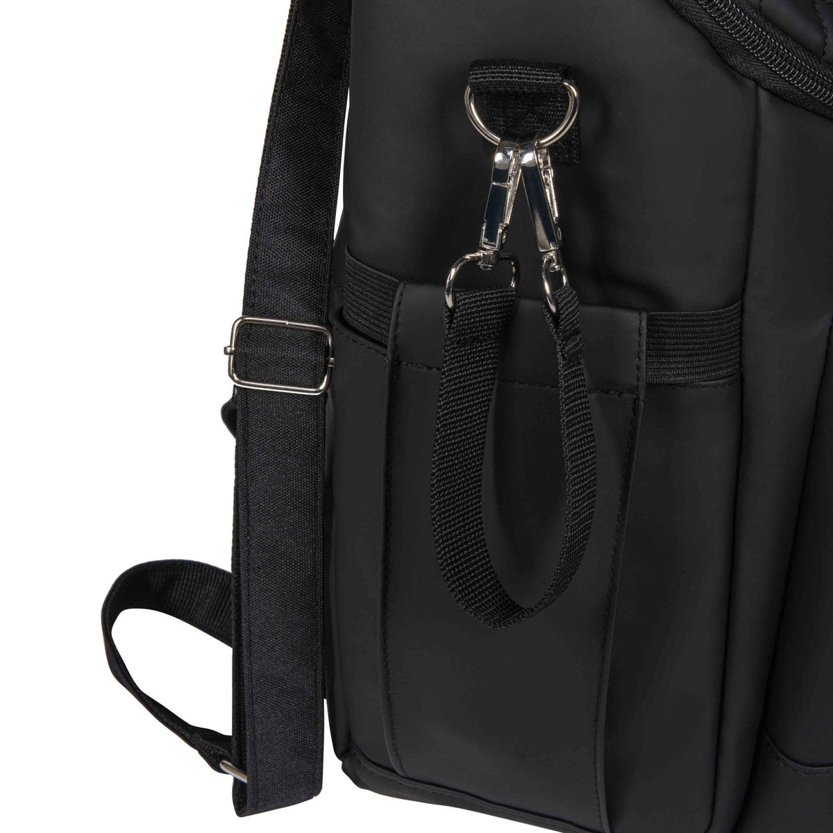 Dooky - Diaper Backpack 2-in-1 - Black