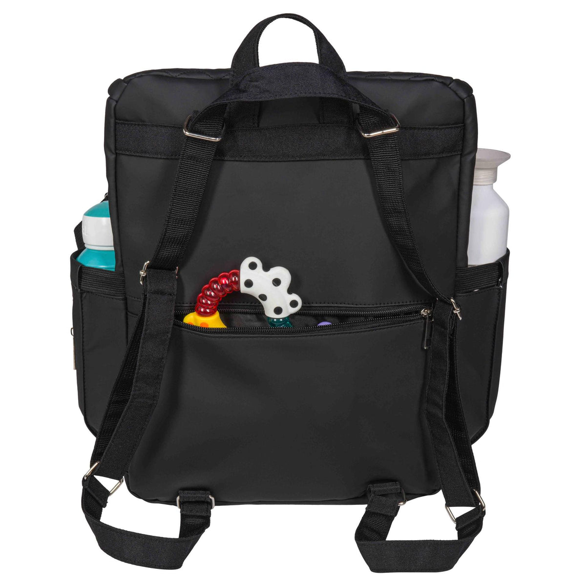 Dooky - Diaper Backpack 2-in-1 - Black