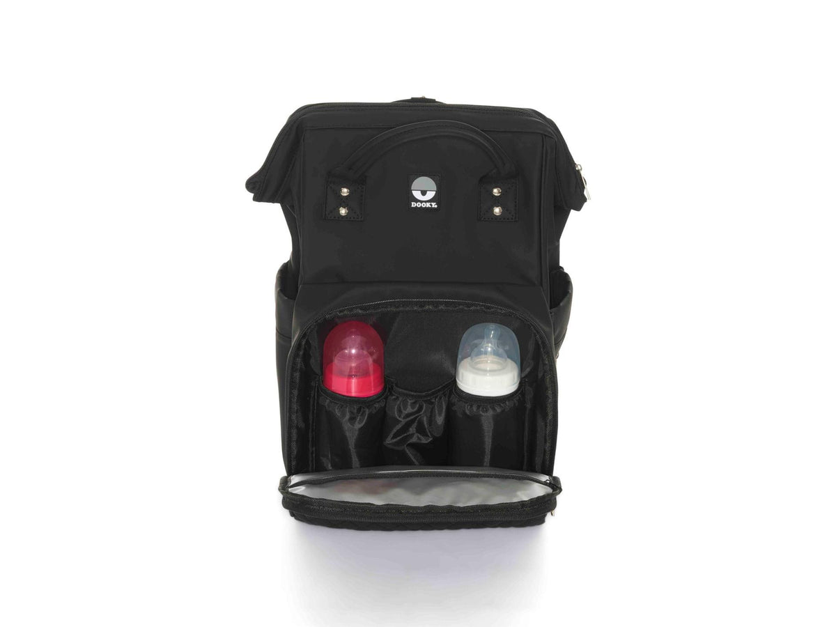 Dooky - Diaper Backpack Large - Black
