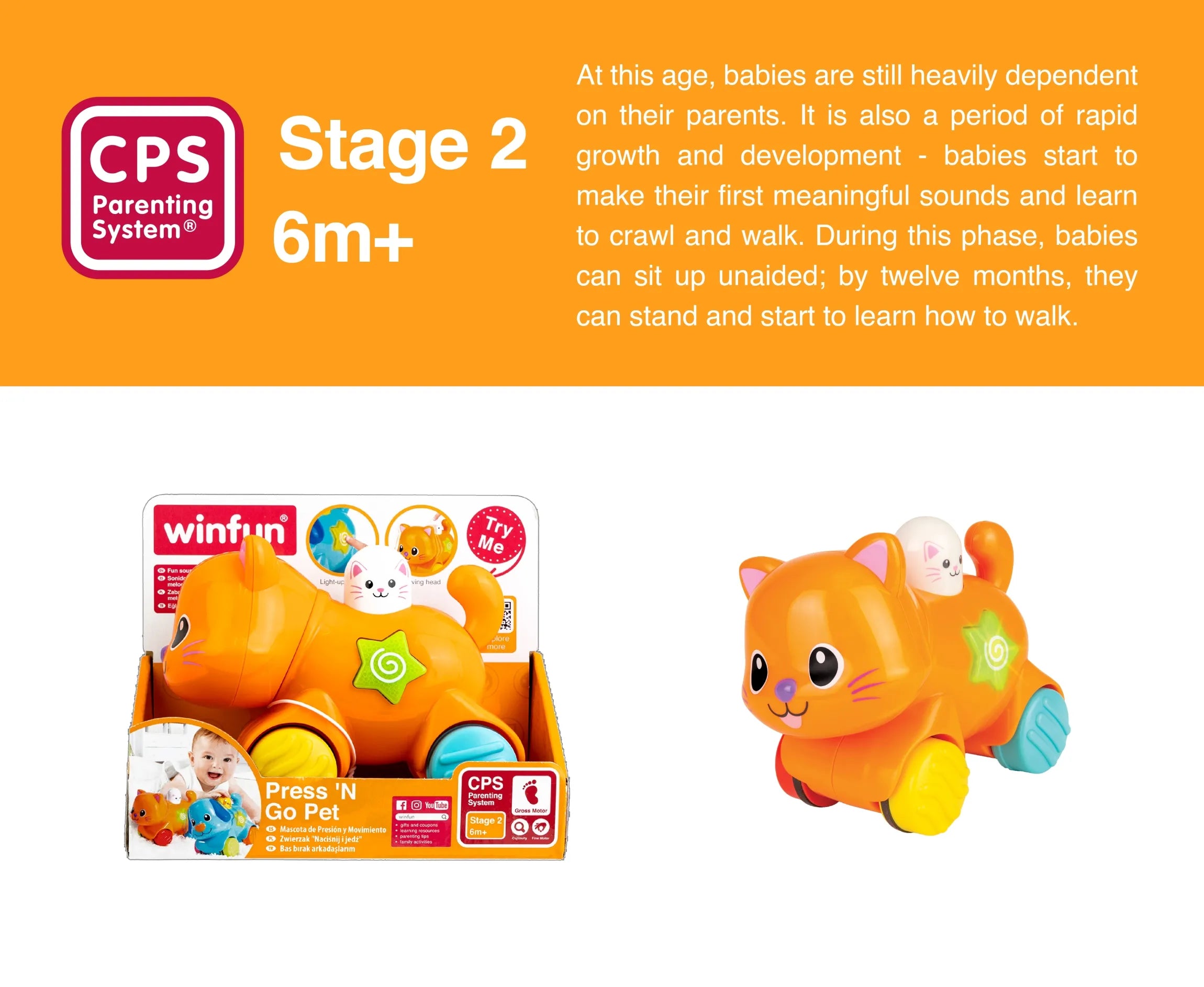 Winfun Press And Go Pet Kitten