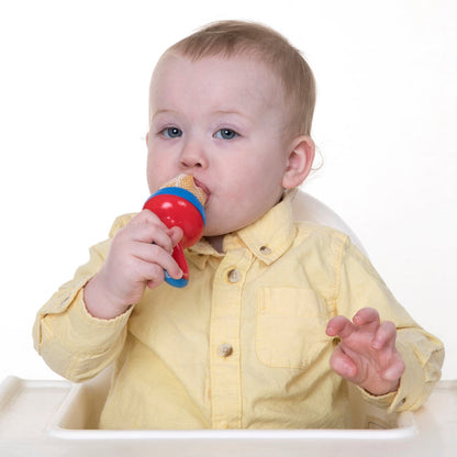 وعاء وجبات خفيفة Nuby Nibble مع غطاء