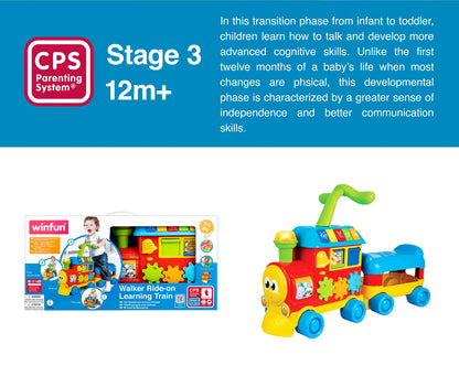 Winfun  Walker Ride On Learning Train