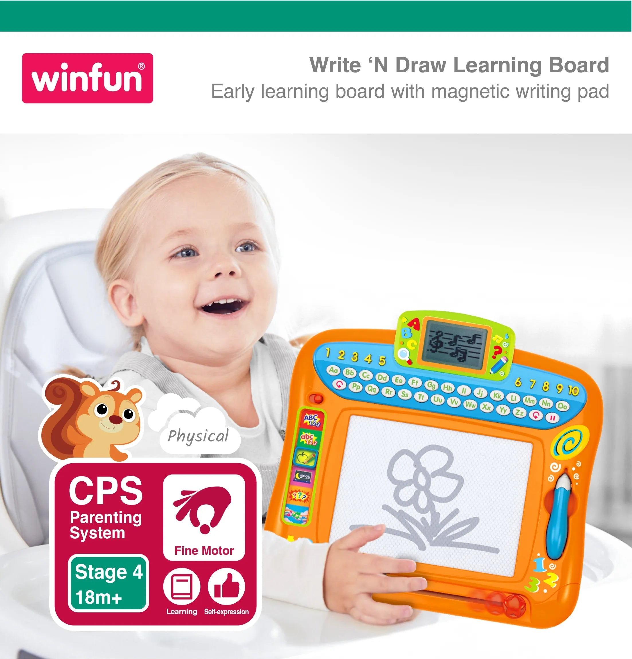 Winfun  Write and Draw Learning Board