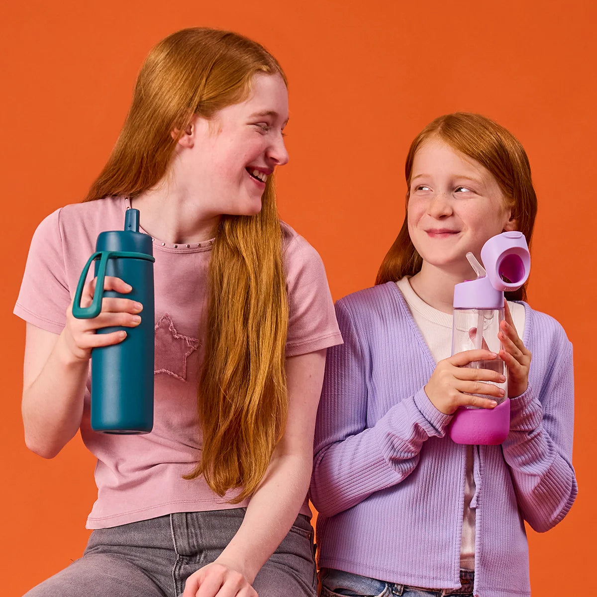 B.Box Tritan Drink Bottle (Sugar Plum, 600ml)