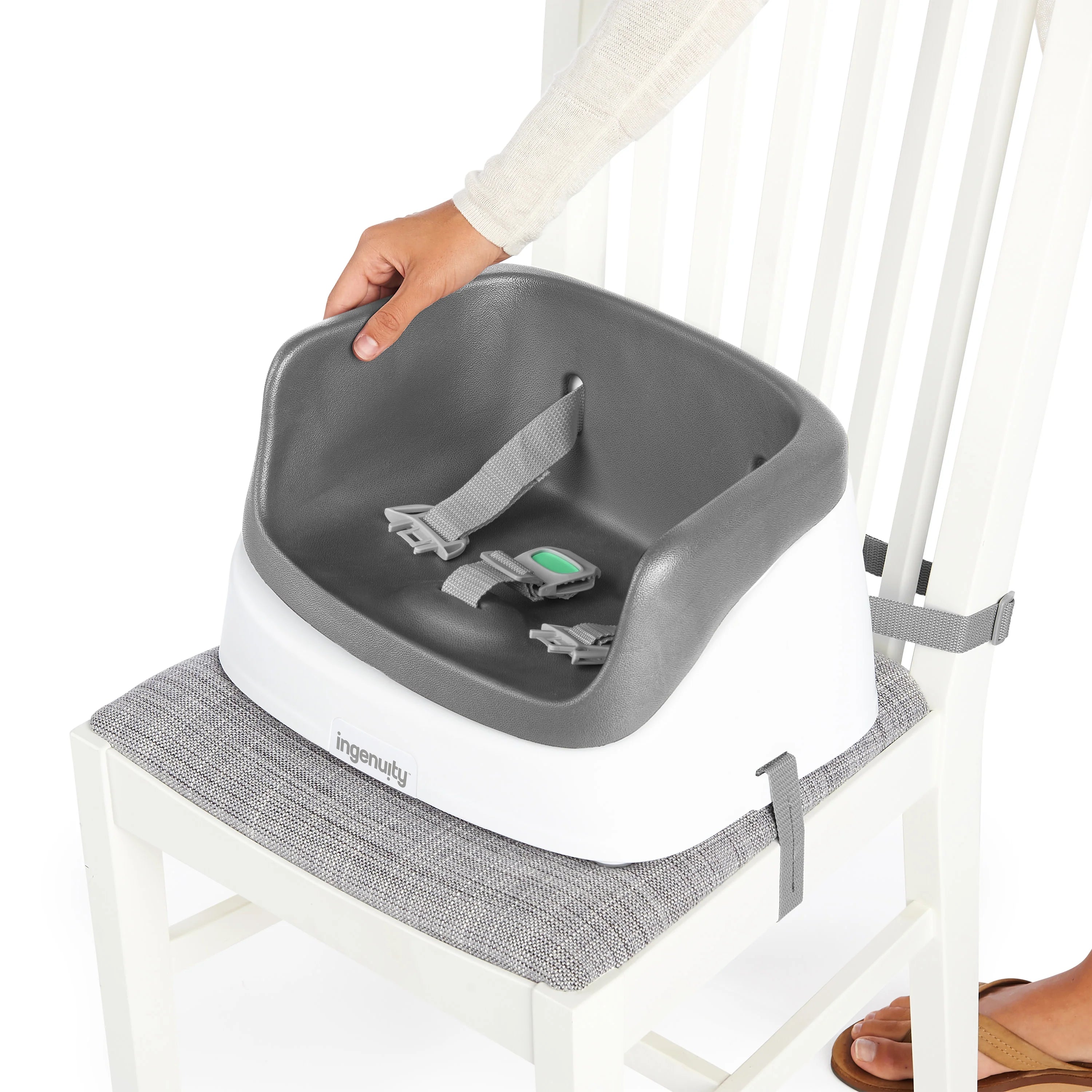 Ingenuity Smart Clean Toddler Booster (Slate)