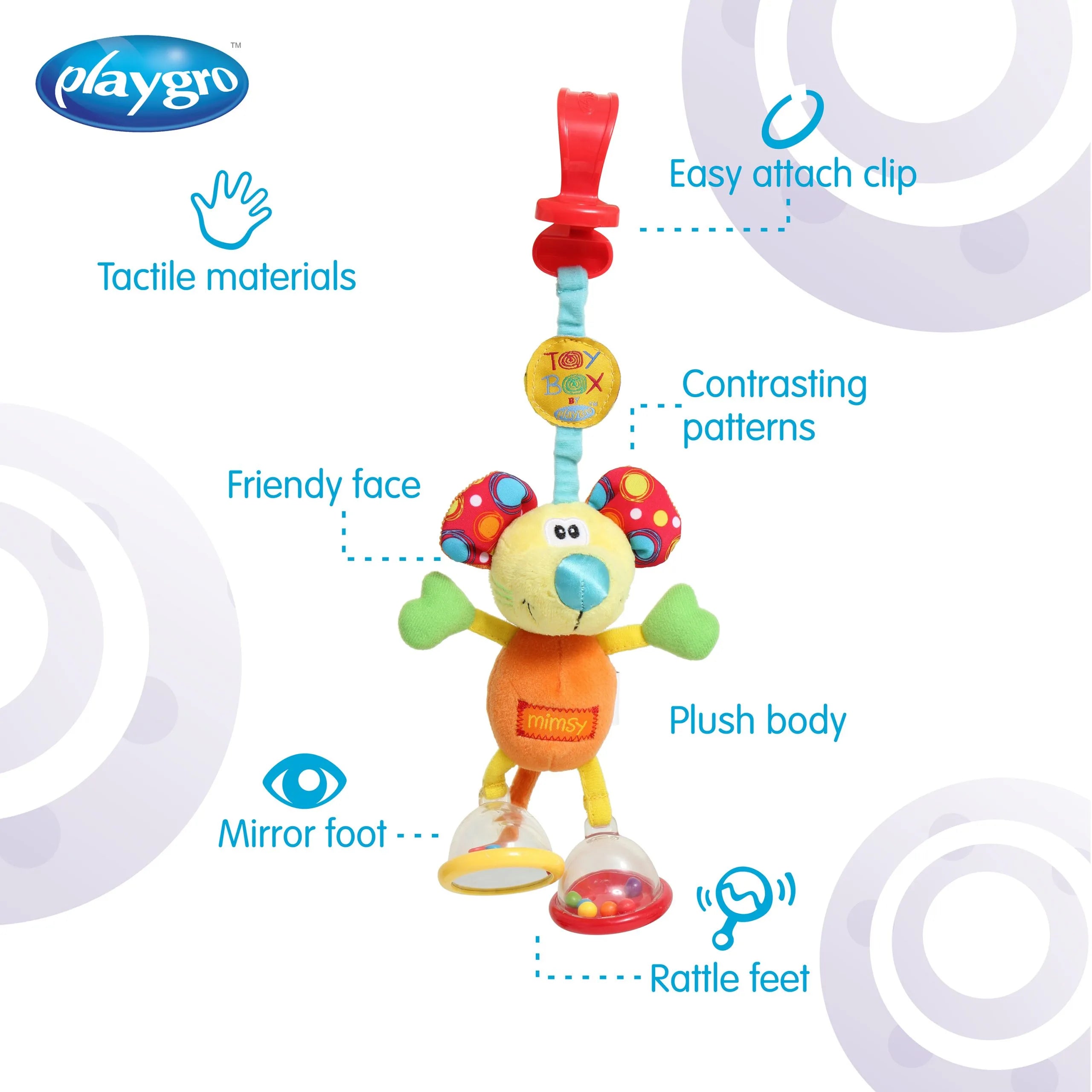Playgro Toy Box Dingly Dangly