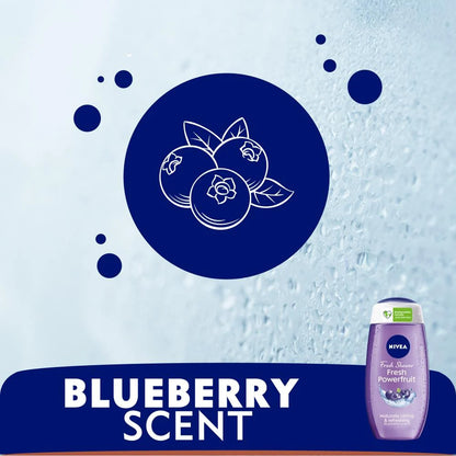 جل استحمام نيفيا بالفواكه المنعشة (250ml)