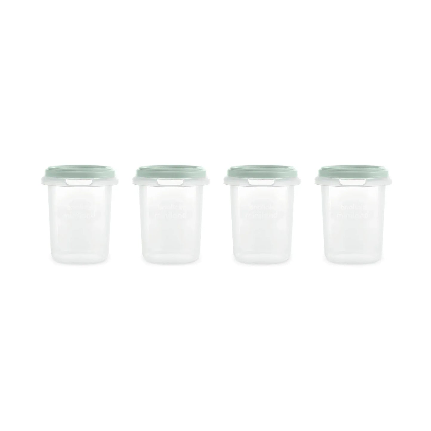 Miniland Hermisized Baby Food Containers (250ml) - Pack of 4