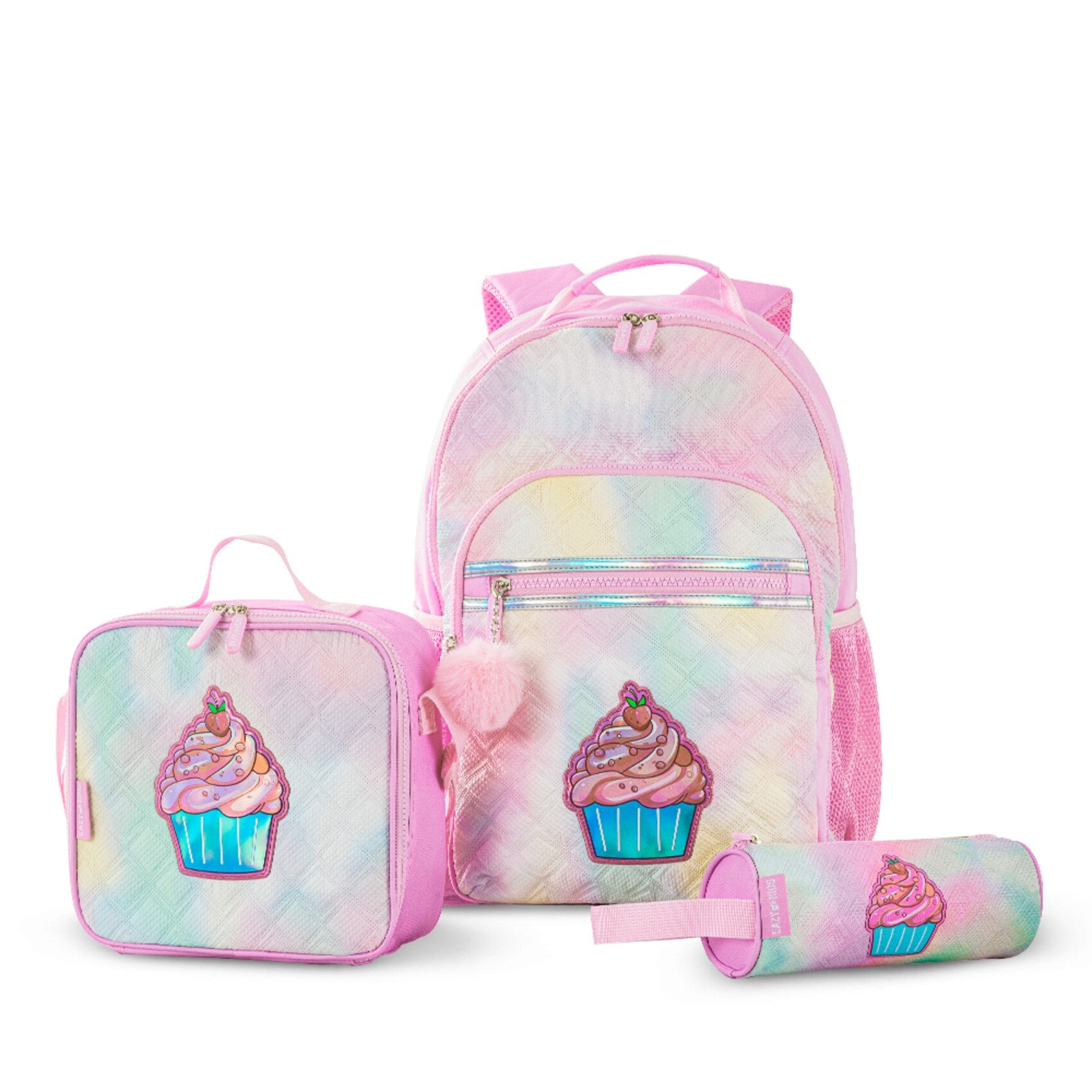 Eazy Kids Set of 3 Backpack With Lunch Bag & Pencil Case