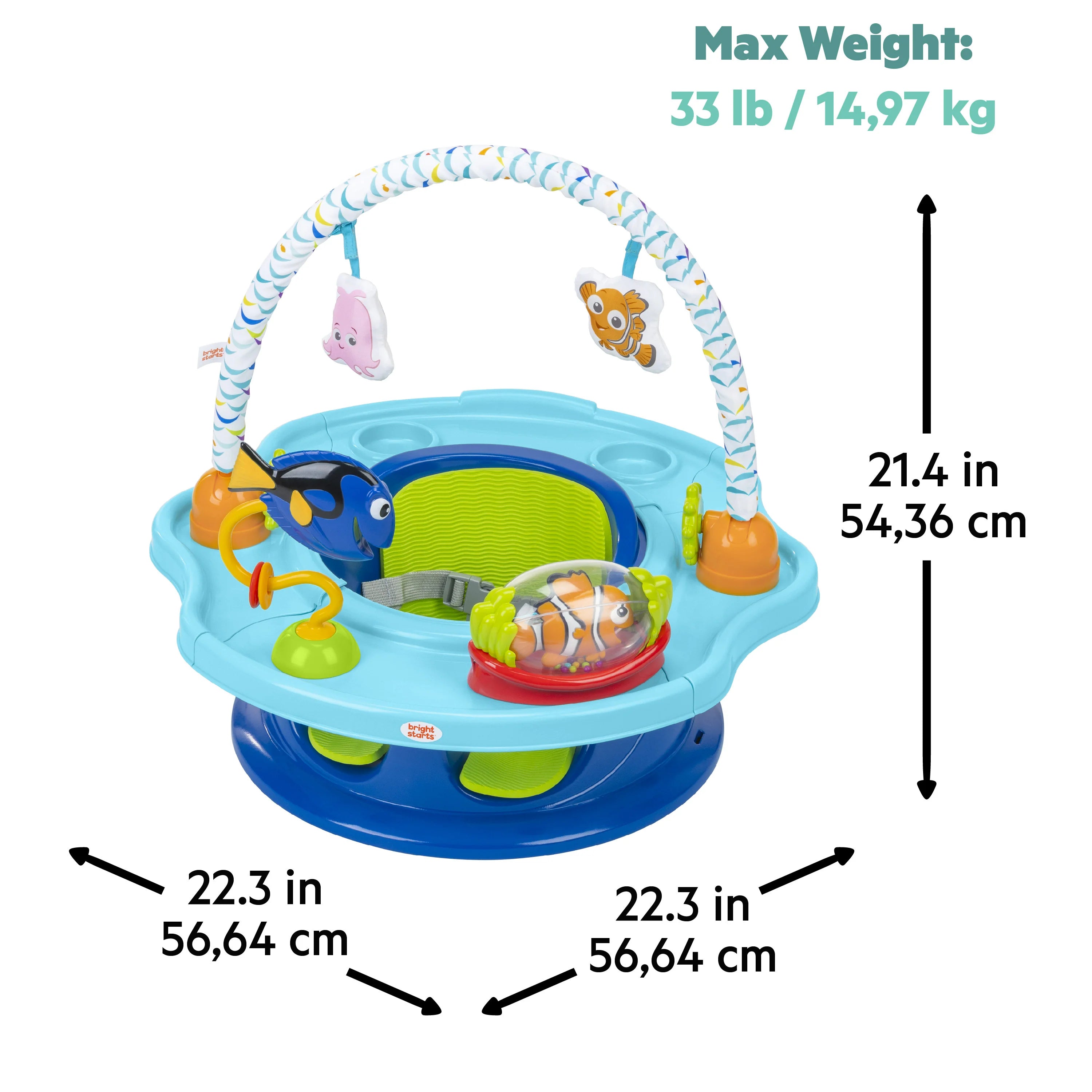 Bright Starts Finding Nemo Super Seat 3 In 1 Seat