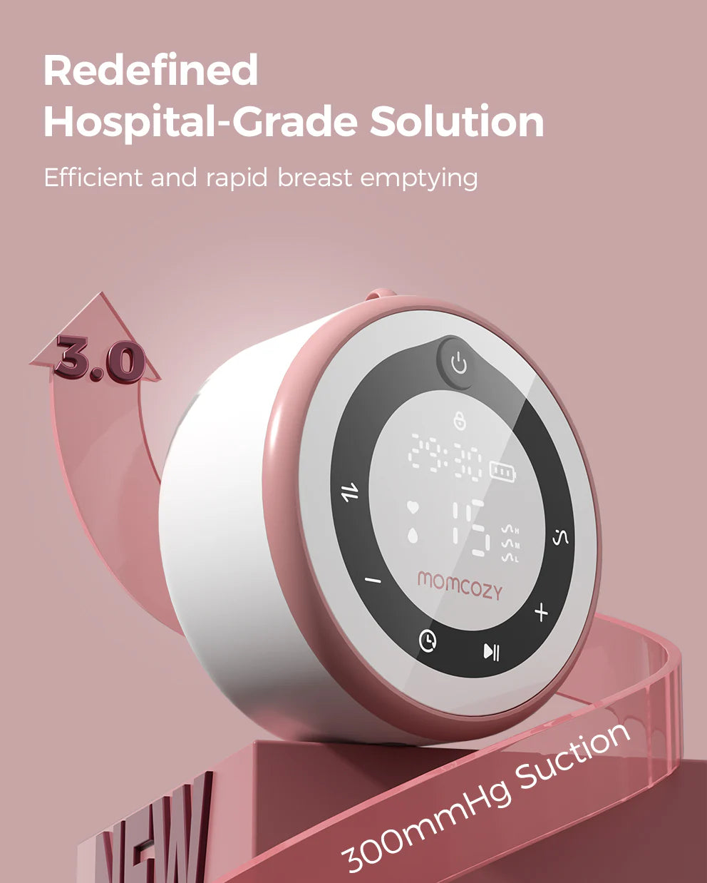 Momcozy V1 Pro Hospital-Grade Wearable Breast Pump