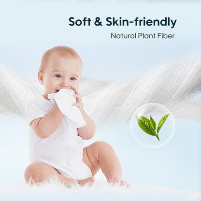 Aiwibi Baby Water Wipes D-Penthanol (80 Pcs)
