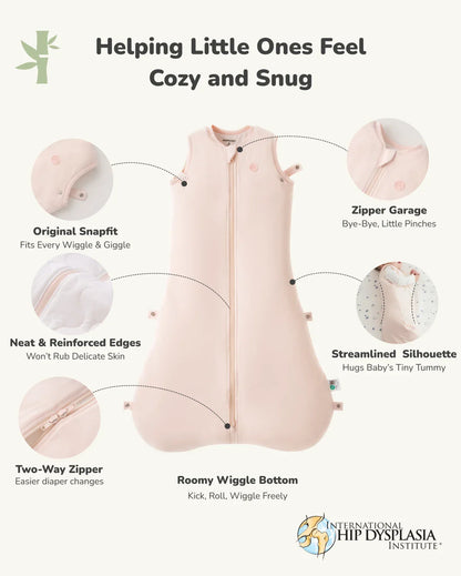 Momcozy Sleep Sack (Pink, Large, 12-24 Months)