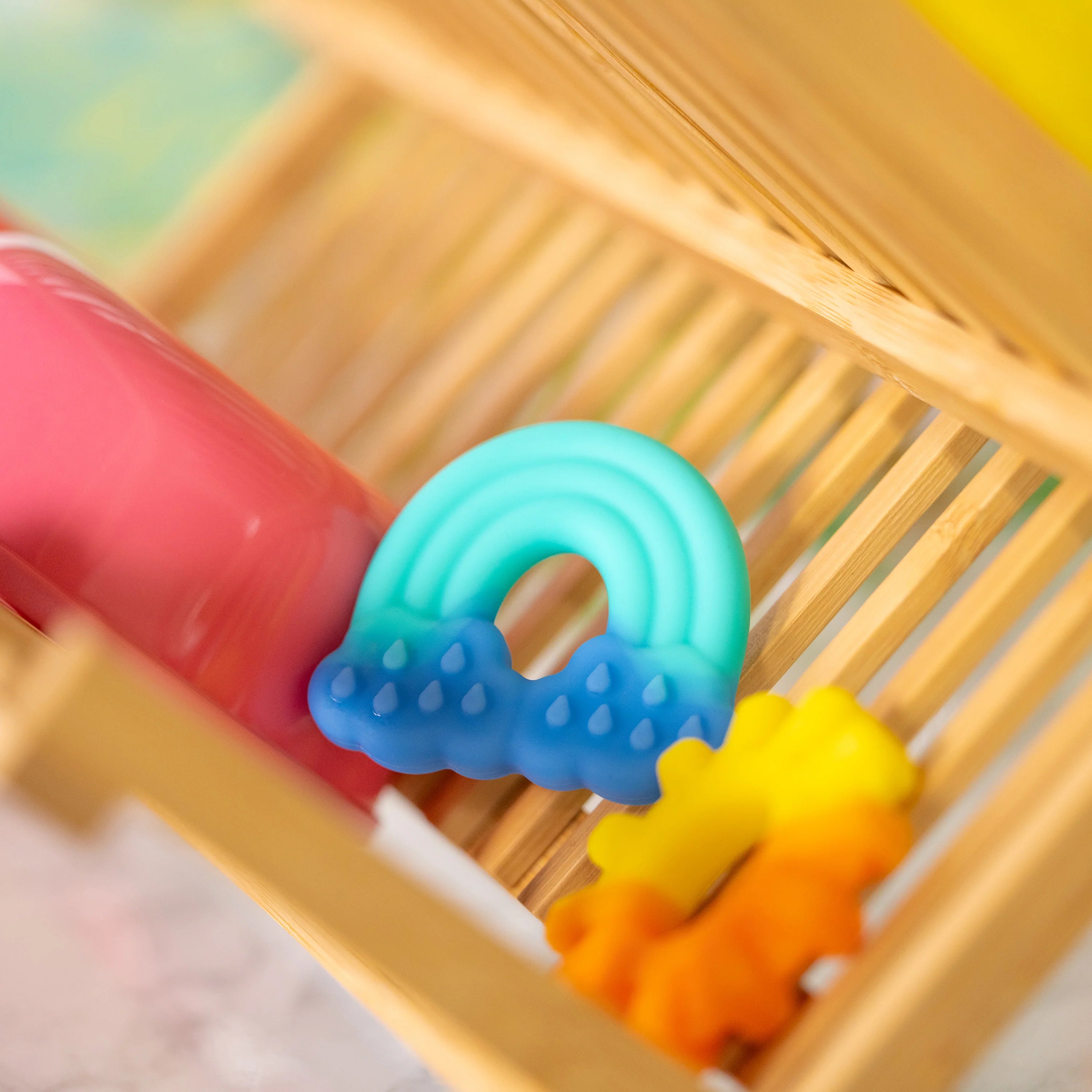 Bright Starts Bright Starts Chance Of Smiles Silicone Teethers