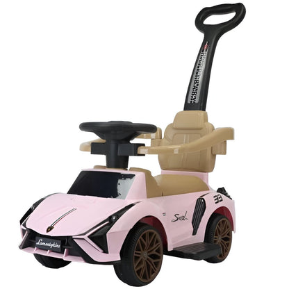 Ride On Pushing Car with Light & Music – Pink