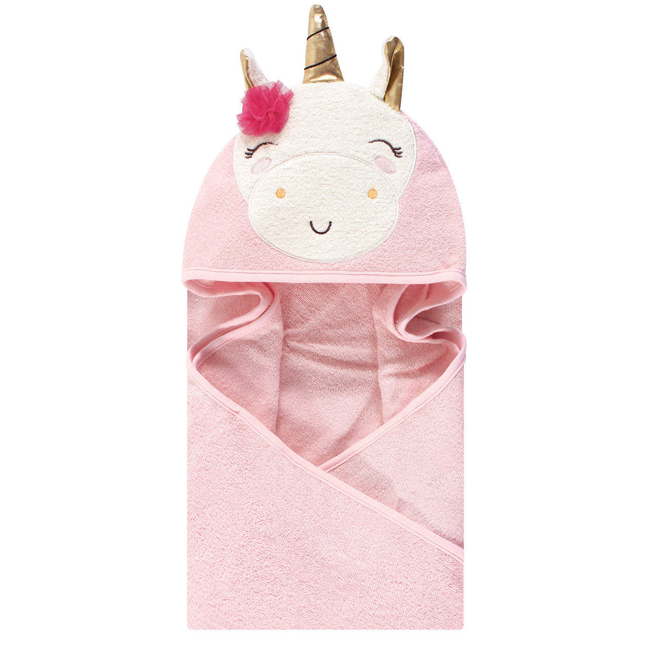 منشفة قطنية للأطفال من الجنسين  بغطاء للرأس (هودي) على شكل حيوانات من هدسون بيبي