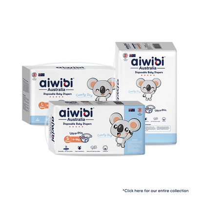 Aiwibi Comfy Dry Ultra Thin Disposable Baby Diaper