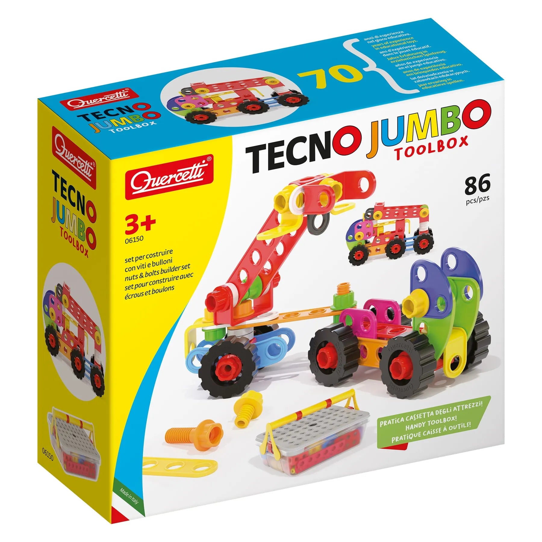 Quercetti Tecno Jumbo Toolbox