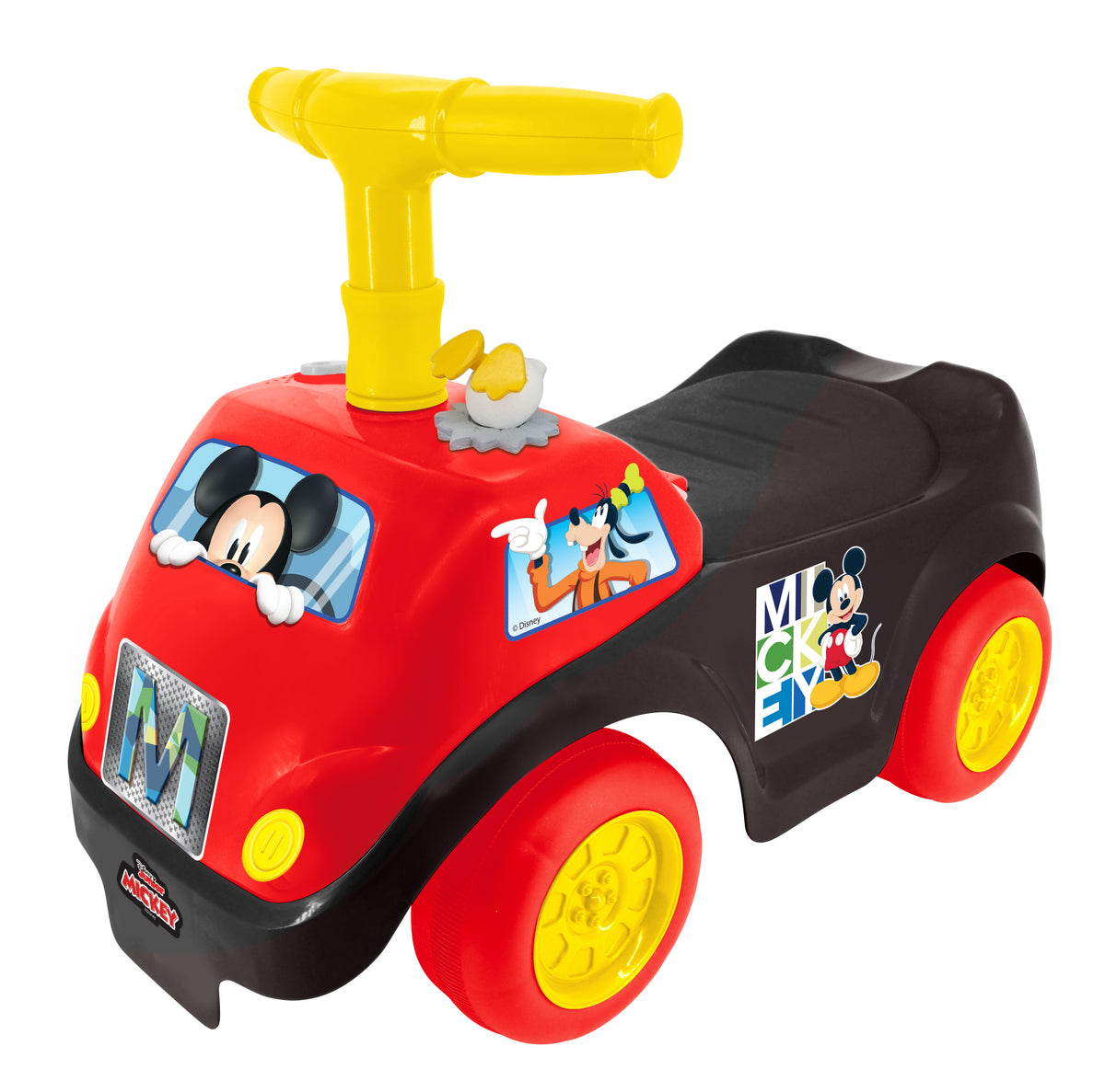Kiddieland - Lights N' Sounds Mickey Activity Ride-On - Red