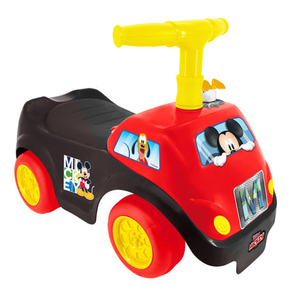 Kiddieland - Lights N' Sounds Mickey Activity Ride-On - Red