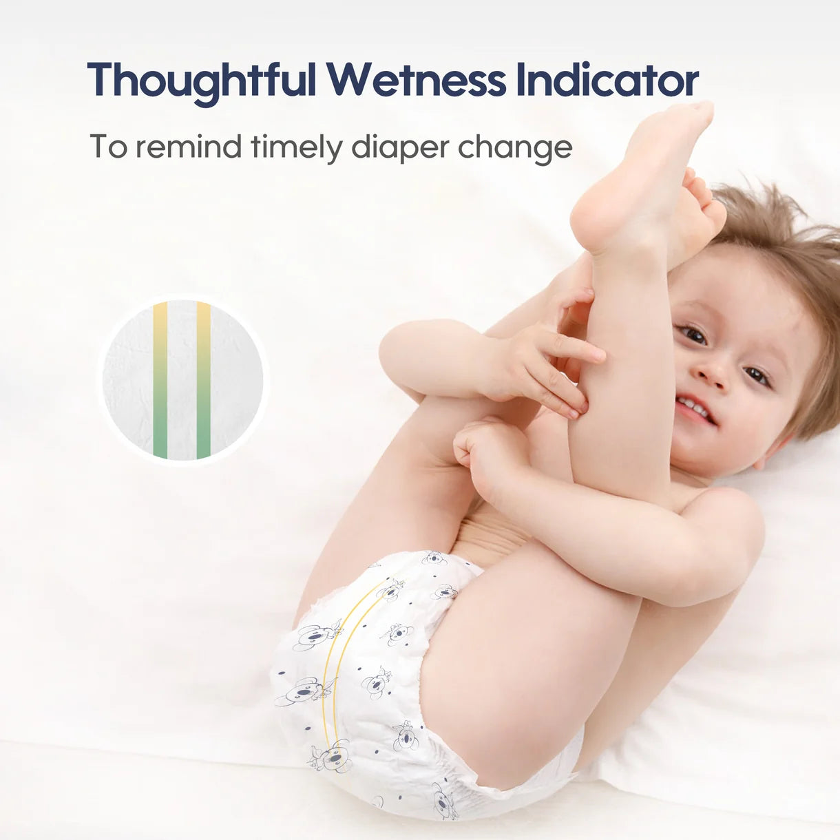 Aiwibi Comfy Dry Ultra Thin Disposable Baby Diaper