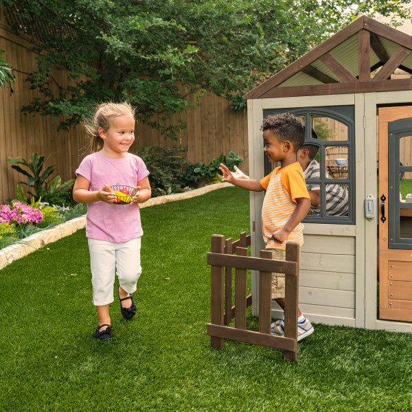Kidkraft Pioneer Cottage Wooden Playhouse