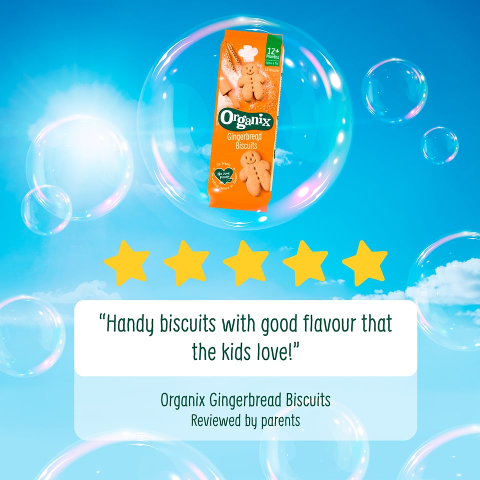 Organix Mini Gingerbread Men