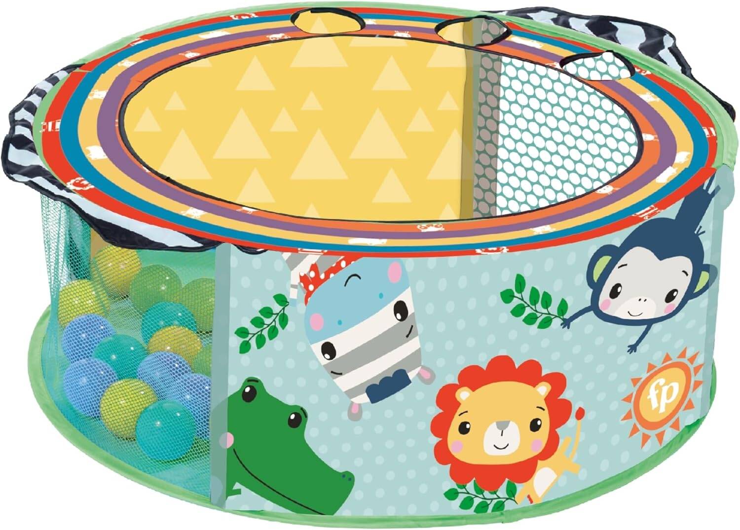 Fisher Price Portable Circular Ball Pit With 25 Balls