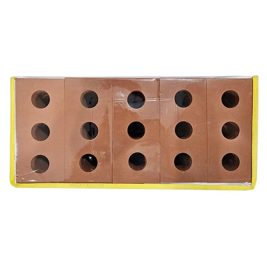 Quick Learning - Brick Building Blocks - Brown