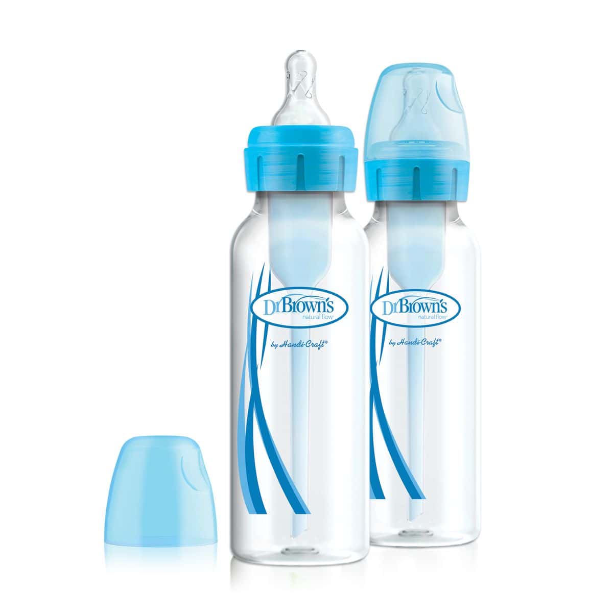 Dr. Brown's PP Narrow Options+ Bottle (250ml, Blue) - Pack of 2