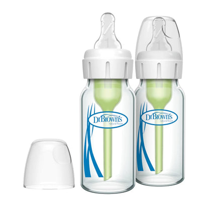 Dr. Brown's Narrow Glass Options+ Bottle (120ml) - Pack of 2