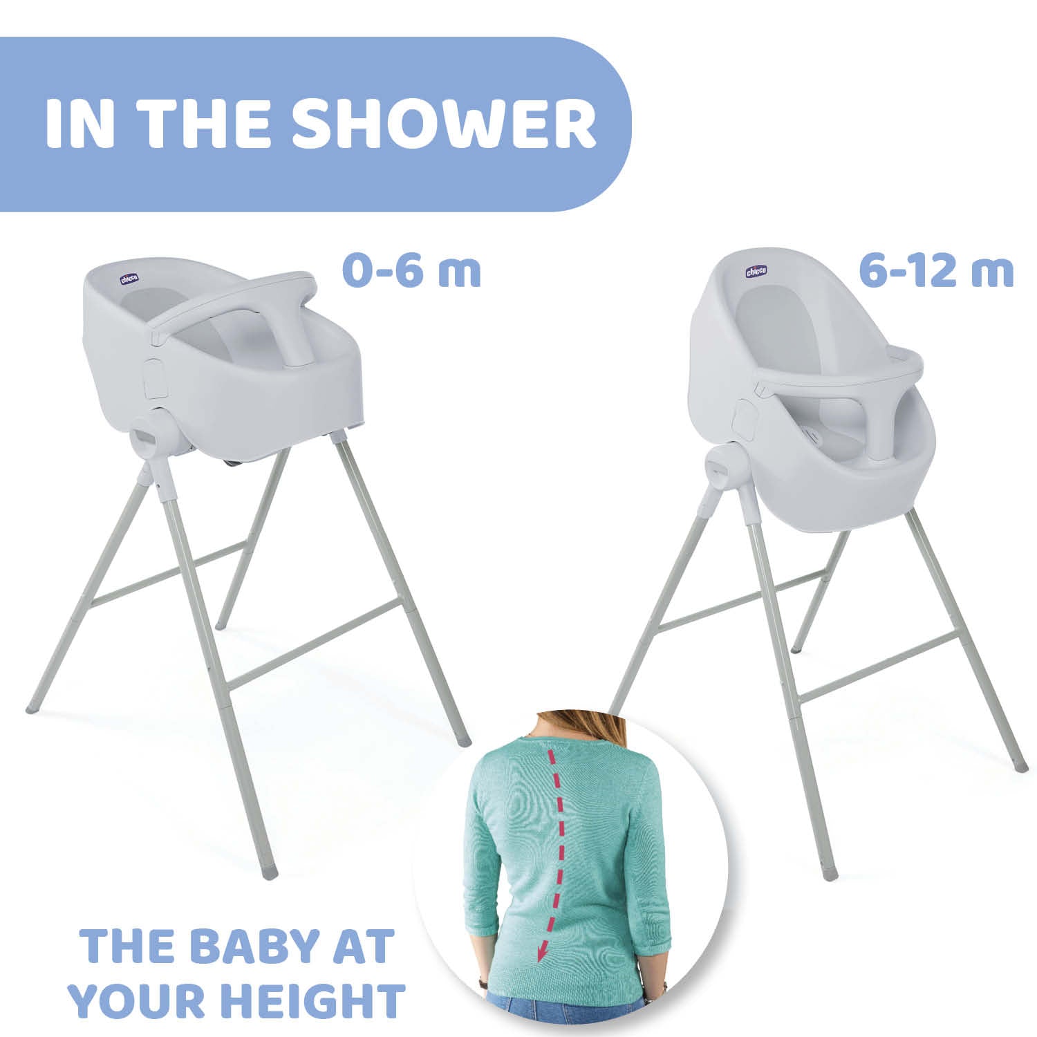 Chicco Bubble Nest (Cool Grey)