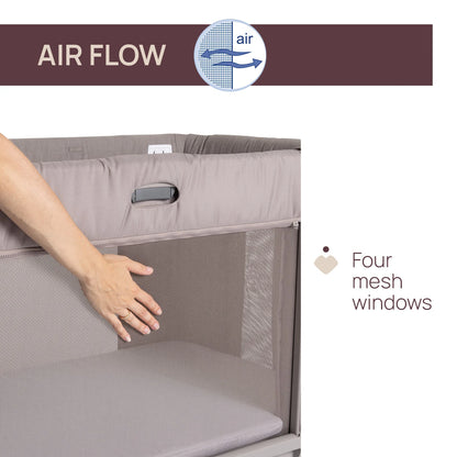 Chicco Next2 Me Forever Co-Sleeping Cot (Almond)