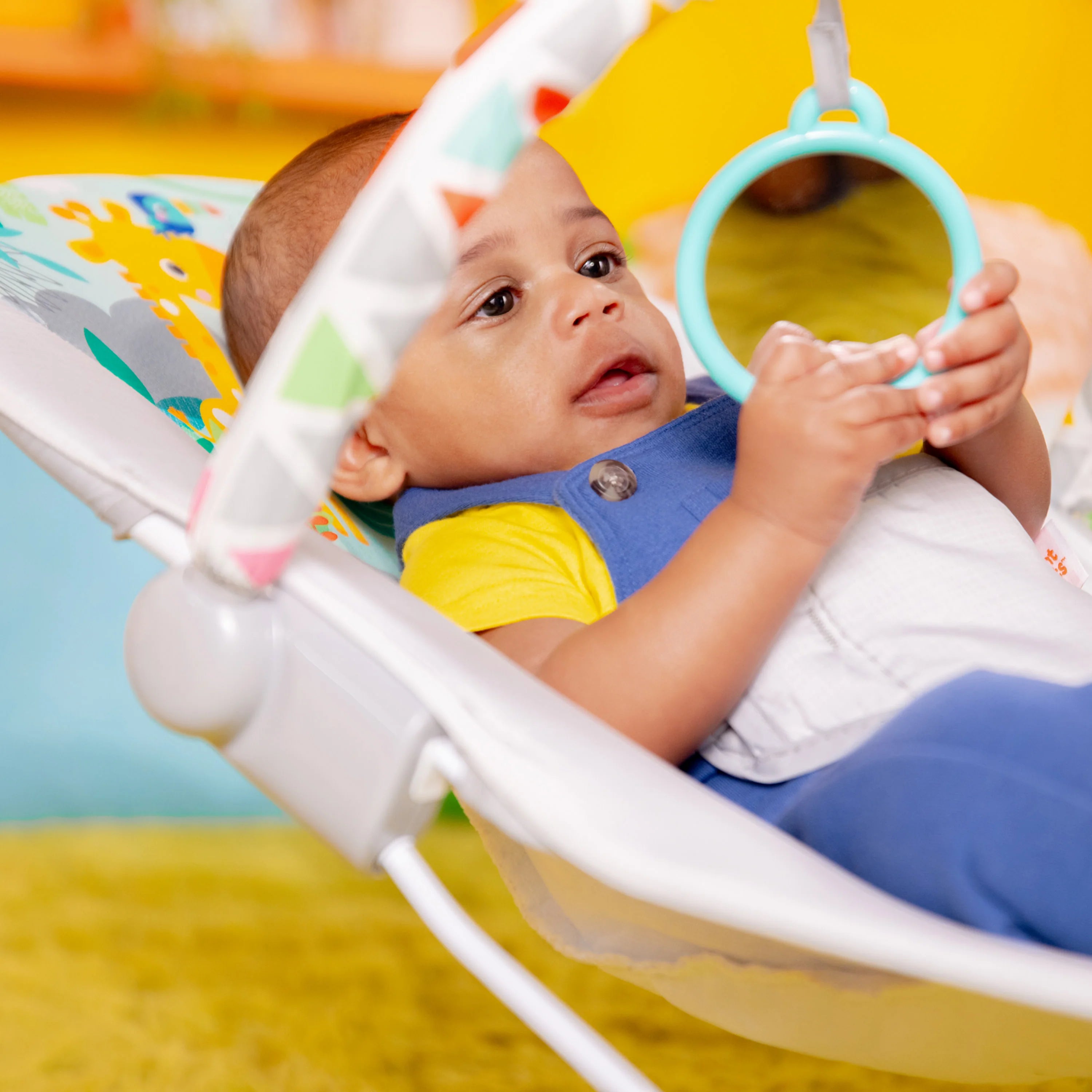 Bright Starts Safari Fun™ Vibrating Bouncer