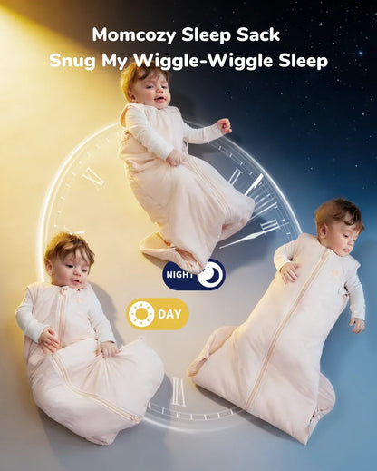 Momcozy Sleep Sack (Pink, Large, 12-24 Months)