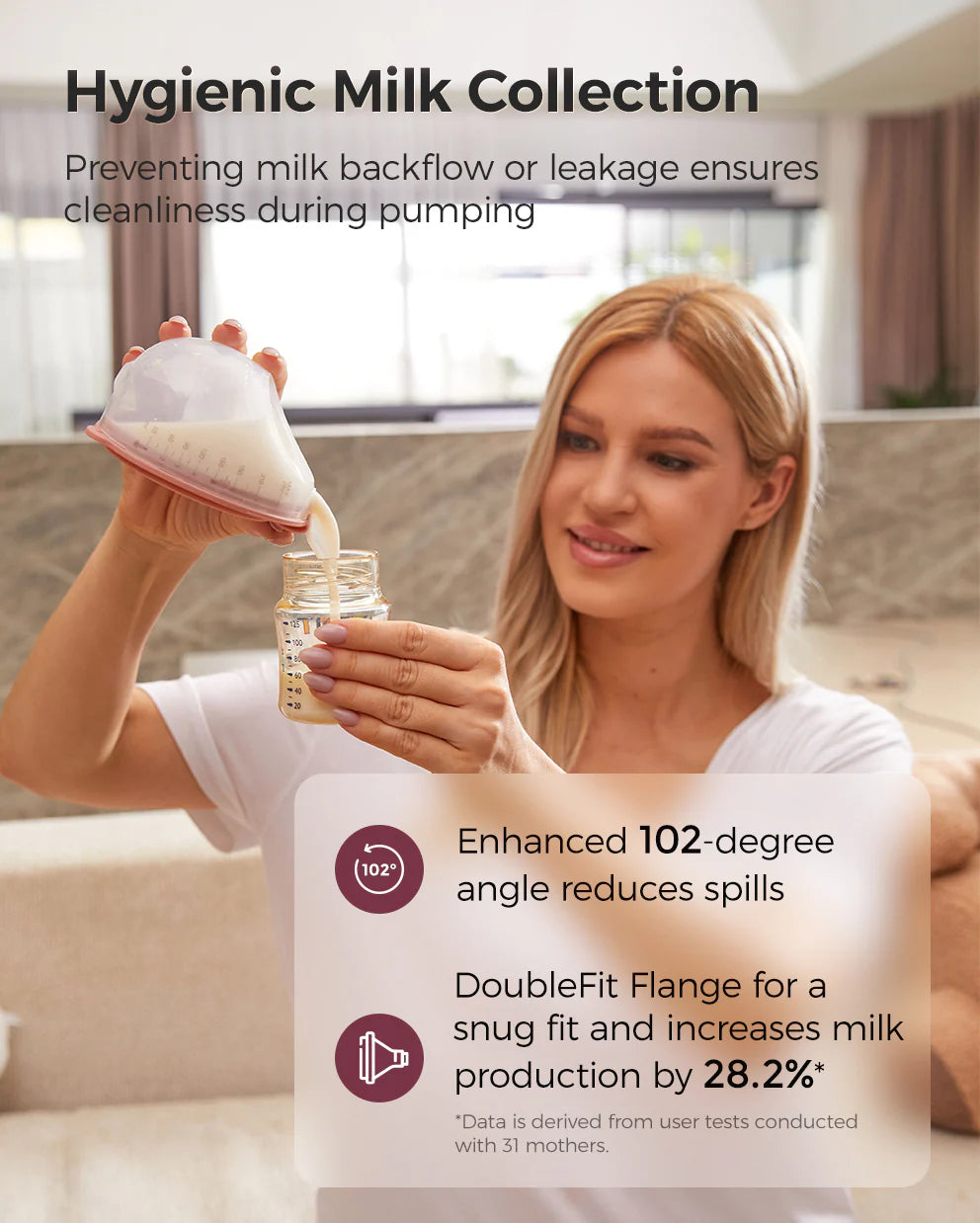 Momcozy V1 Pro Hospital-Grade Wearable Breast Pump