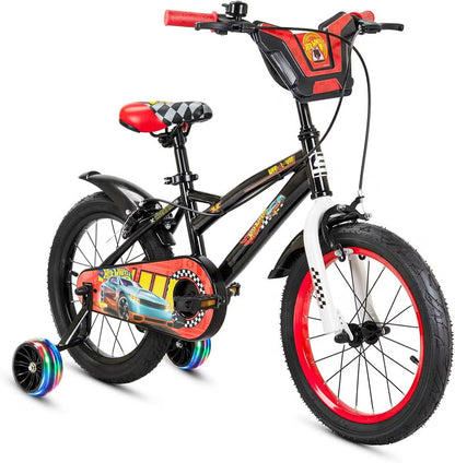 Mattel Hot Wheels 16-Inch Kids Bicycle with Training Wheels