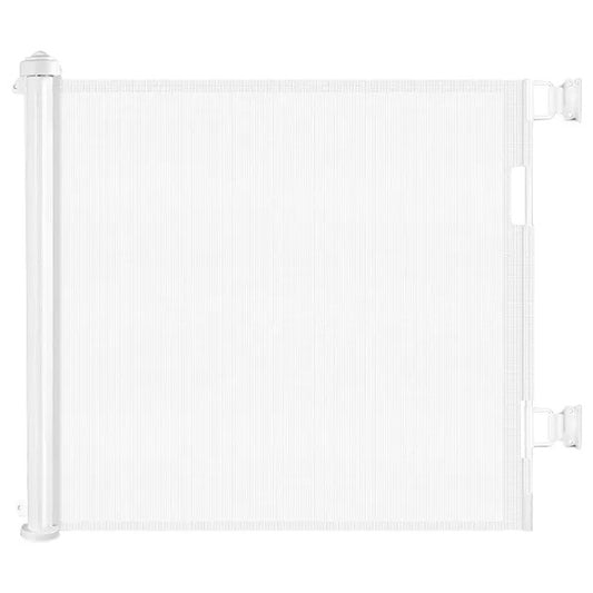 Baby Safe Retractable Mesh Safety Gate – White
