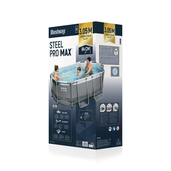 Bestway Power Steel (10' x 6'7" x 33"/3.05m x 2.00m x 84cm)