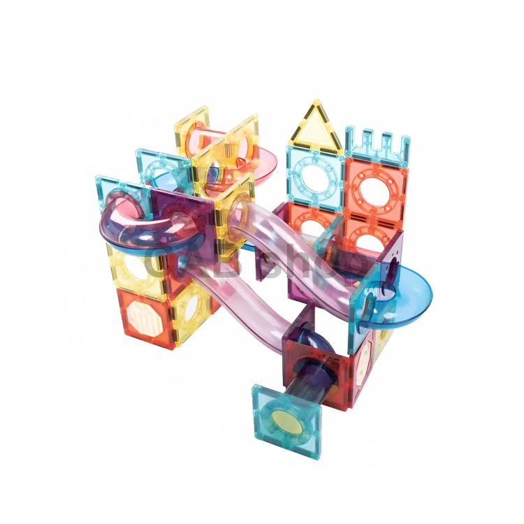 XBD Magnetic Tiles Marble Roller (72 Pcs)