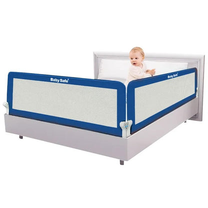 Baby Safe Safety Bed Rail – 120x42cm, Blue