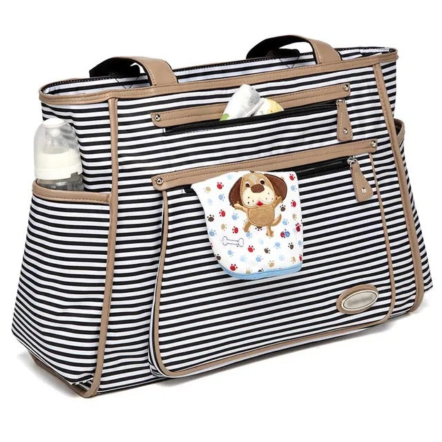 Little Story Betty Diaper Bag – Ivory