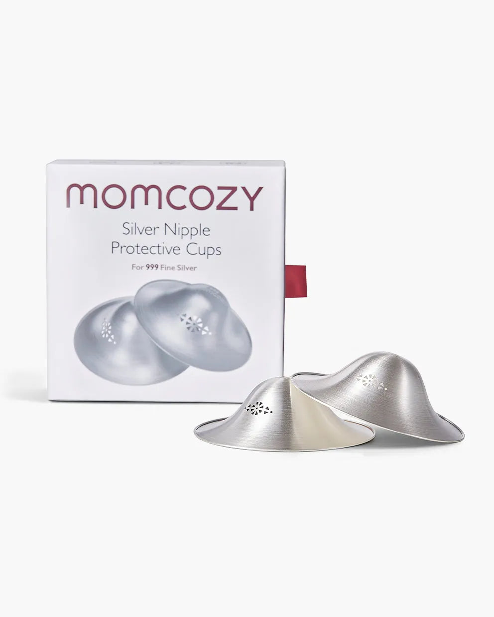 Momcozy Original 999 Silver Nipple Shields (Perforated)