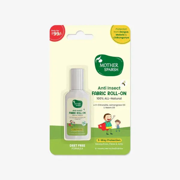 ماذر سبارش رول قماشي مضاد للحشرات للأطفال (12ml)