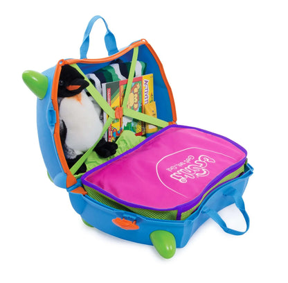 Trunki Tidy Bag Compact Toy Storage for Travel & Home (Pink)