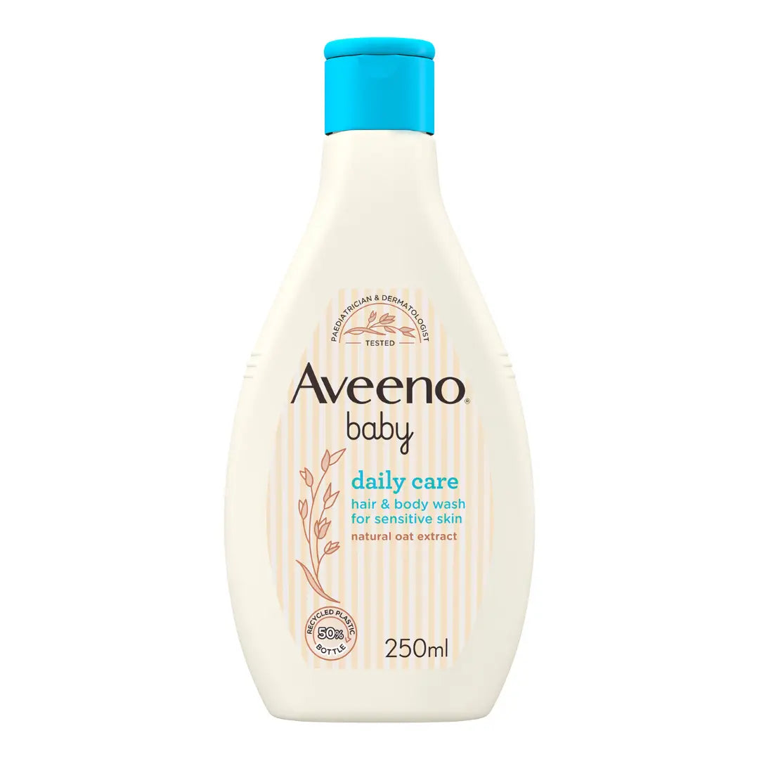 غسول الشعر والجسم للعناية اليومية للأطفال من أفينو 250 ml