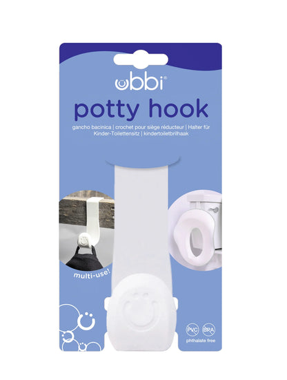 Ubbi Potty Hook (White)