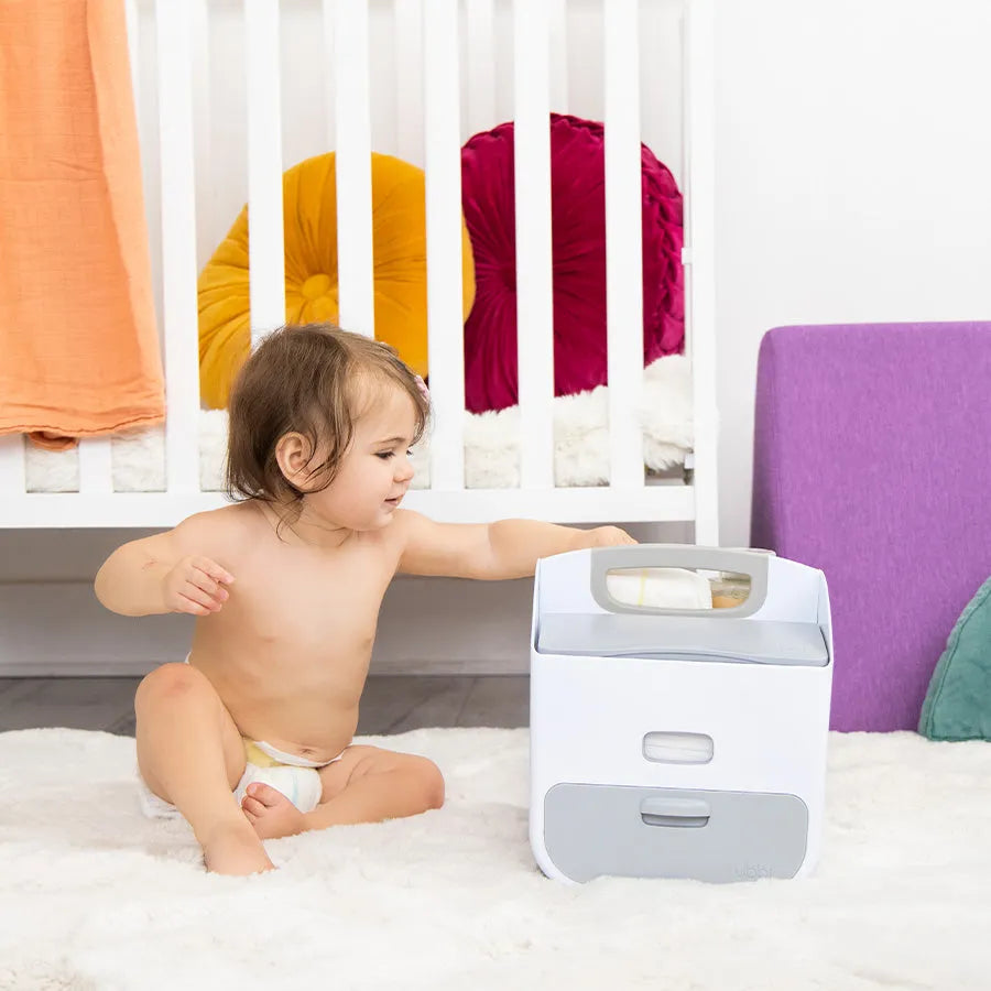 Ubbi Diaper Caddy & Changing Mat Set